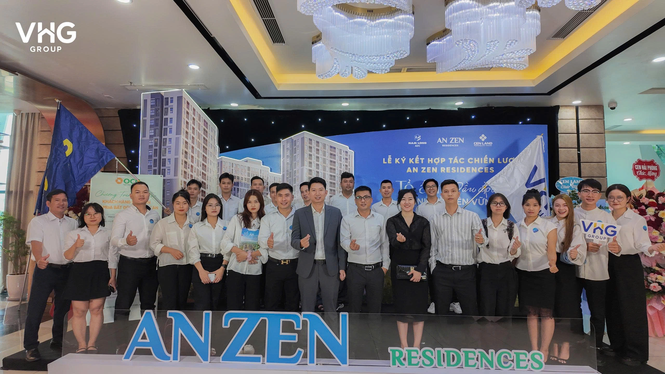 Lễ Ký Kết VHG Group - Đại Lý Phân Phối Chính Thức Dự Án An Zen Residences